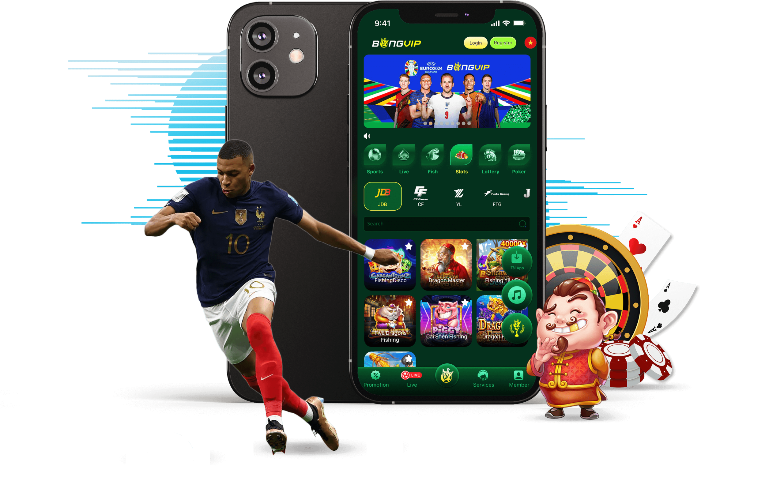 BONGVIP Banner Cá Cược Bóng Đá & Thể Thao 2026